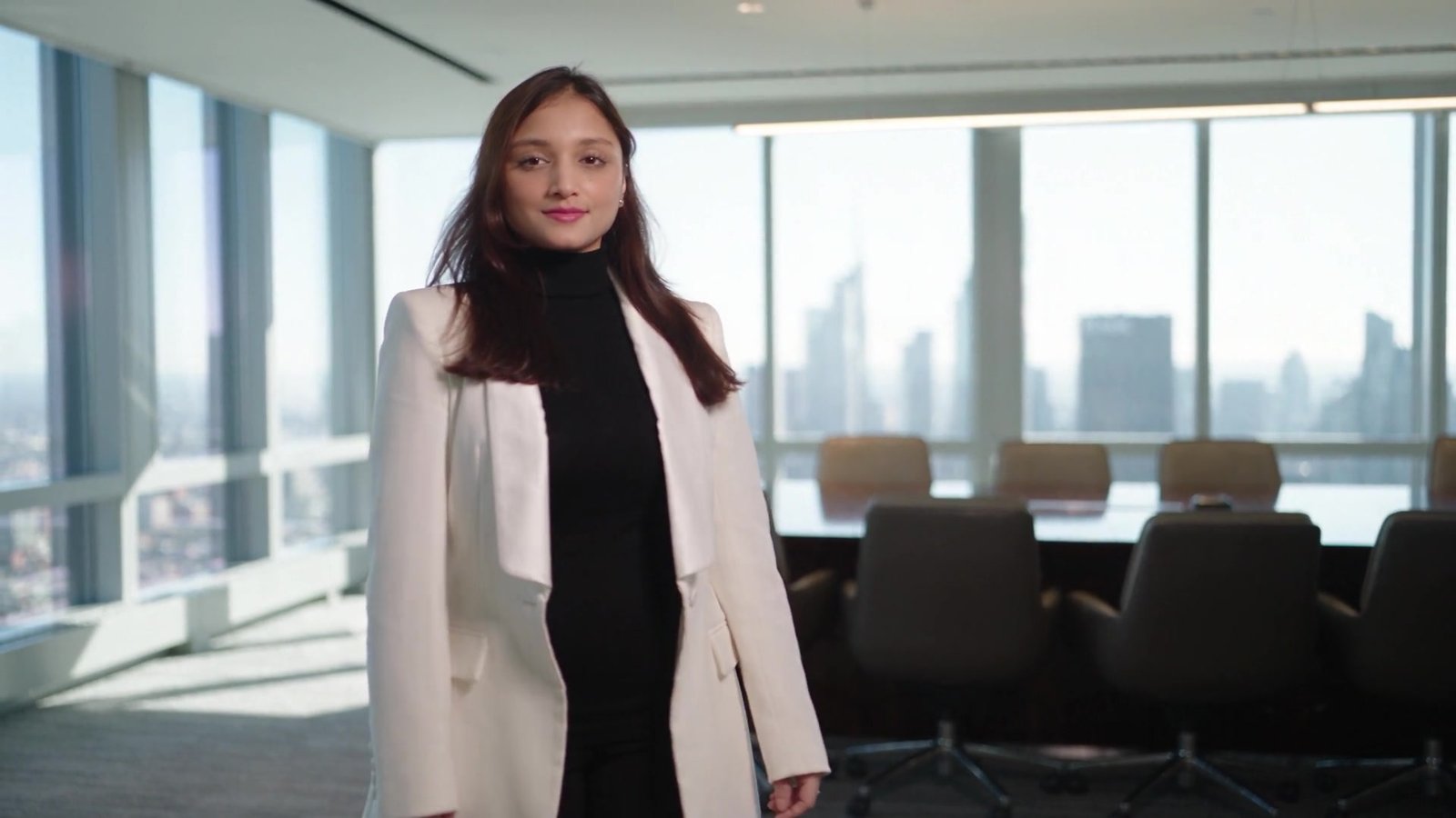 Barrister Remura Meheruba Mahbub in a TRW boardroom