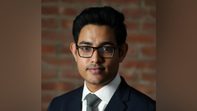 Barrister Tahmidur Rahman pictured in the Business Standard FBCCI report