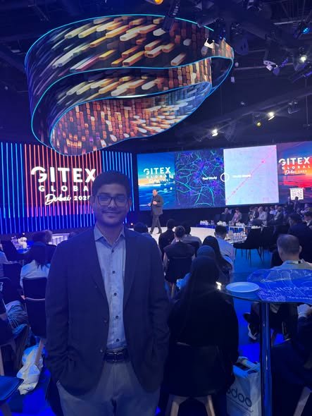Barrister Tahmidur Rahman at GITEX Global in Dubai