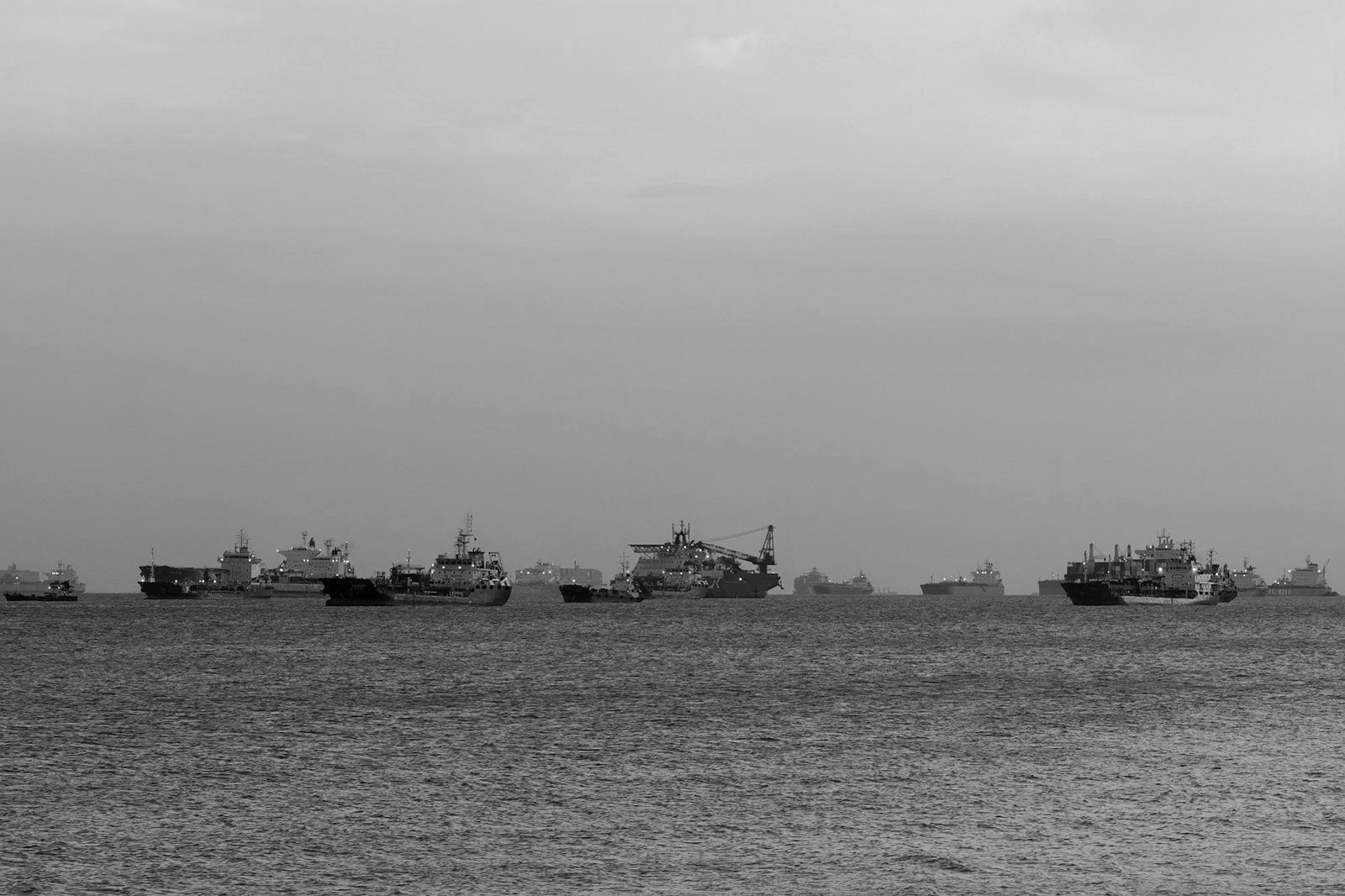 Admiralty Court Act Bangladesh — bulk carrier at anchor awaiting berth at Chattogram outer anchorage