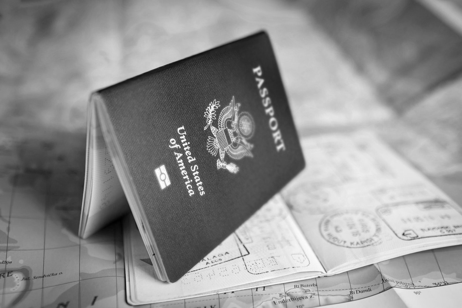 Bangladesh investor visa — passport and work permit papers prepared after arrival