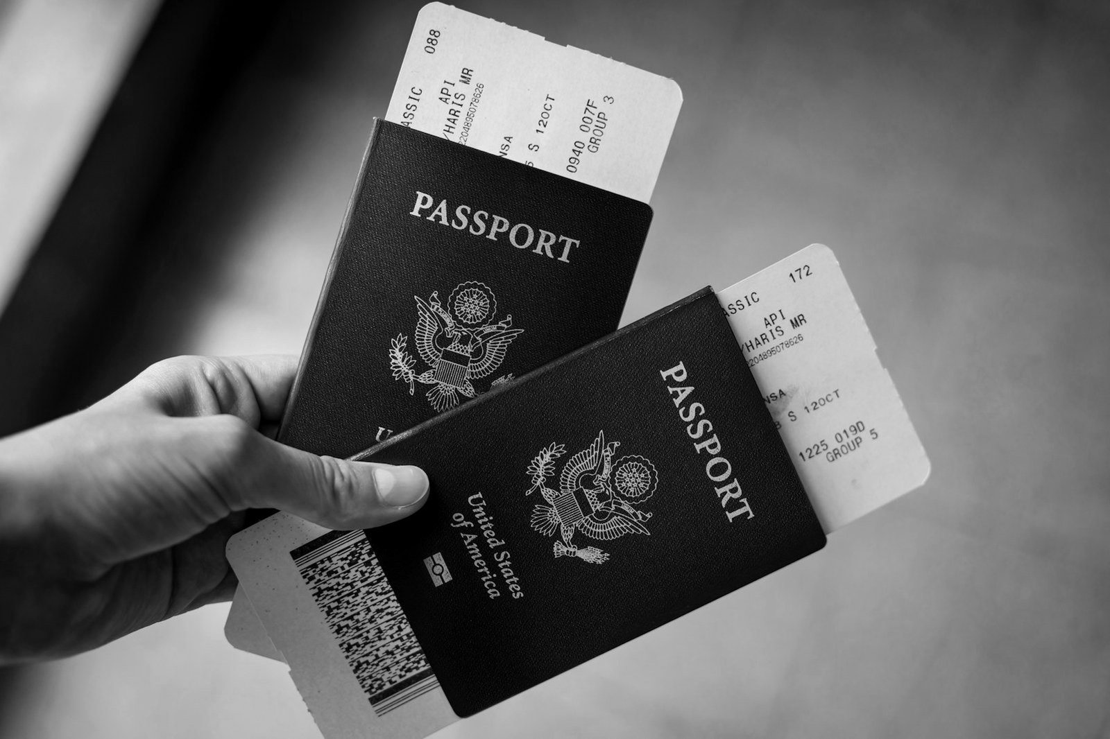 Bangladesh visa extension — foreign national holding a passport and application form in Dhaka