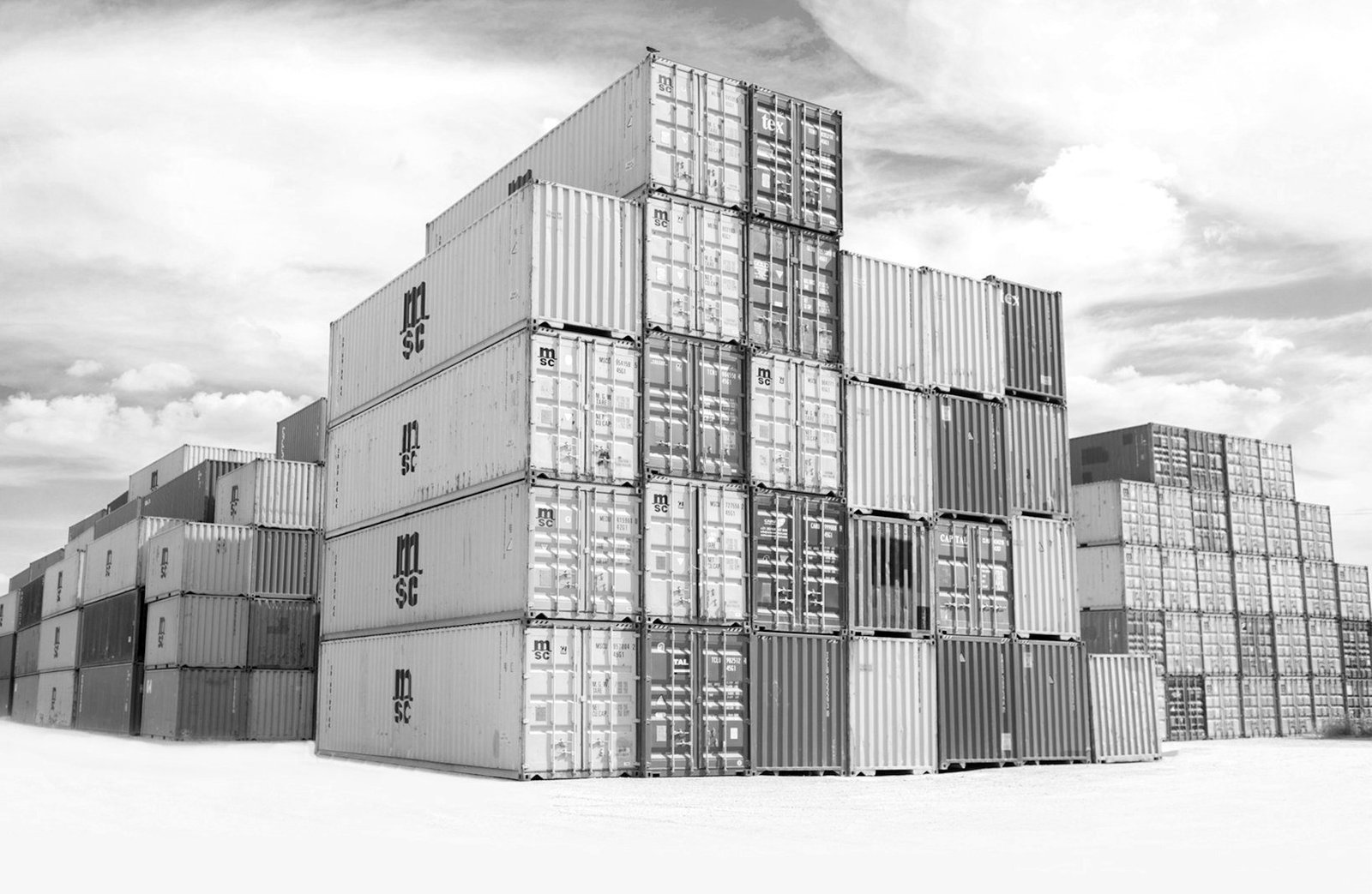 Bill of lading dispute Bangladesh — containers stacked in a port yard awaiting release