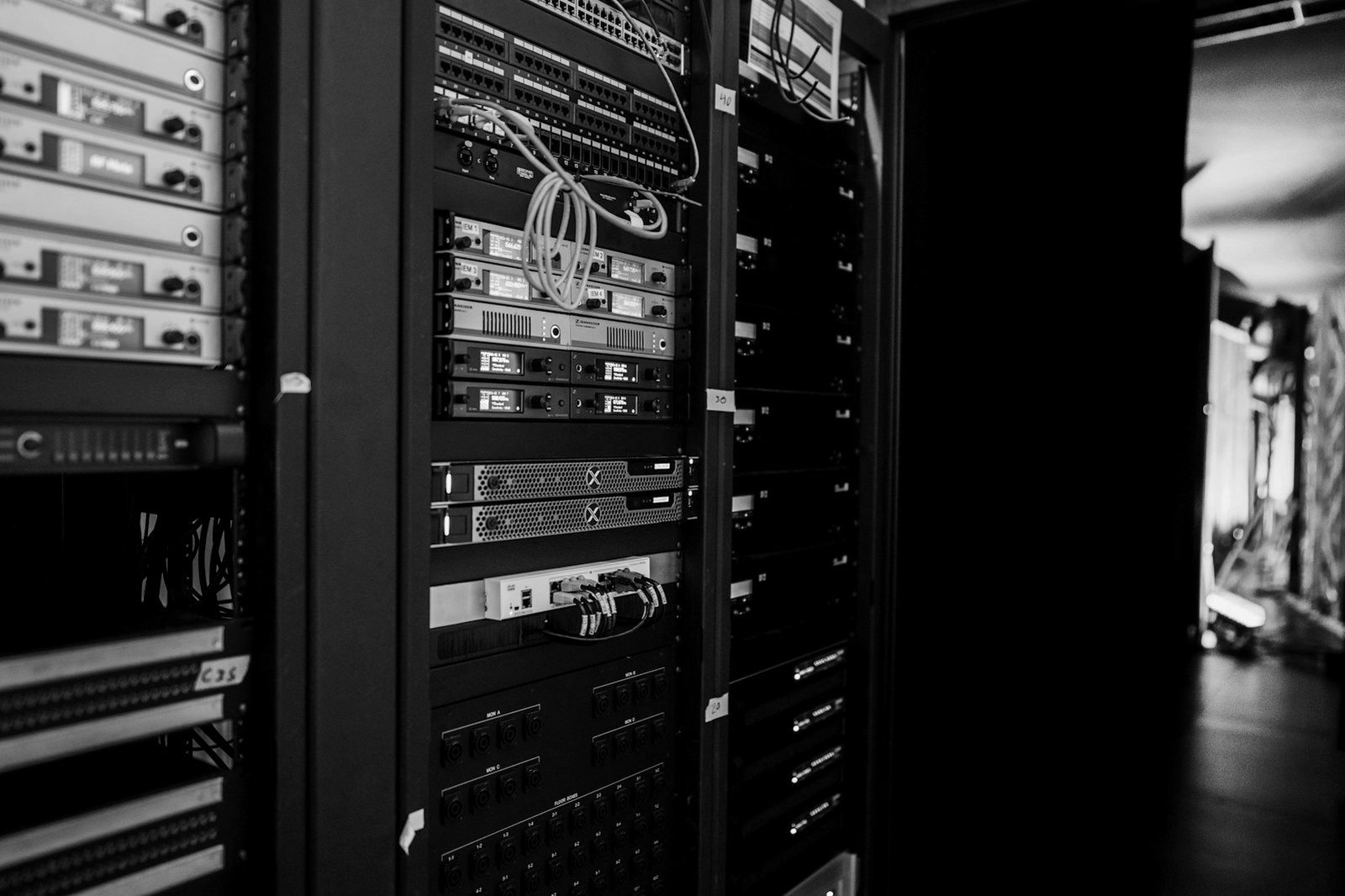 BTRC licence Bangladesh — network engineer working in an ISP server room