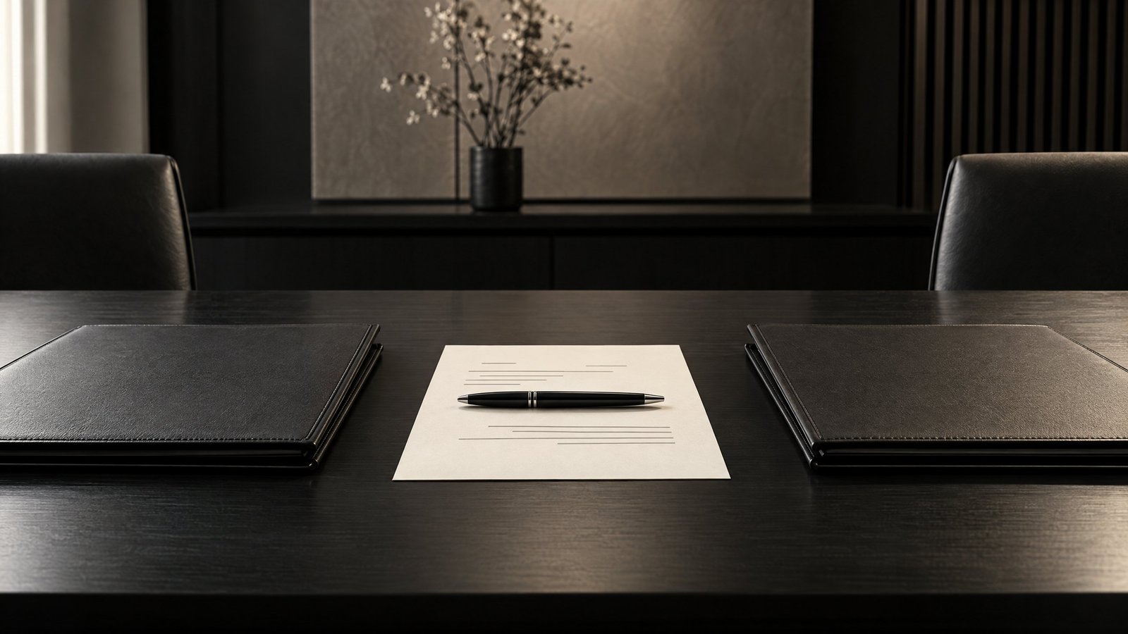 Editorial commercial-resolution correspondence file.