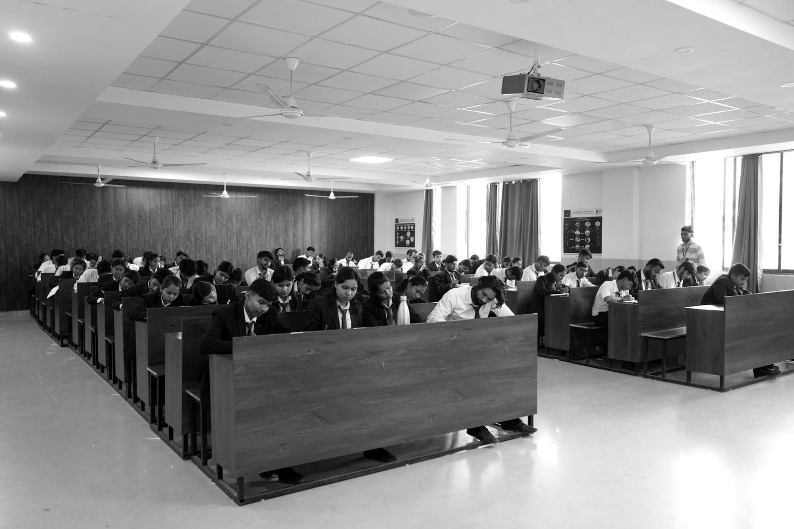 Education admission writ — candidates sitting a written admission test