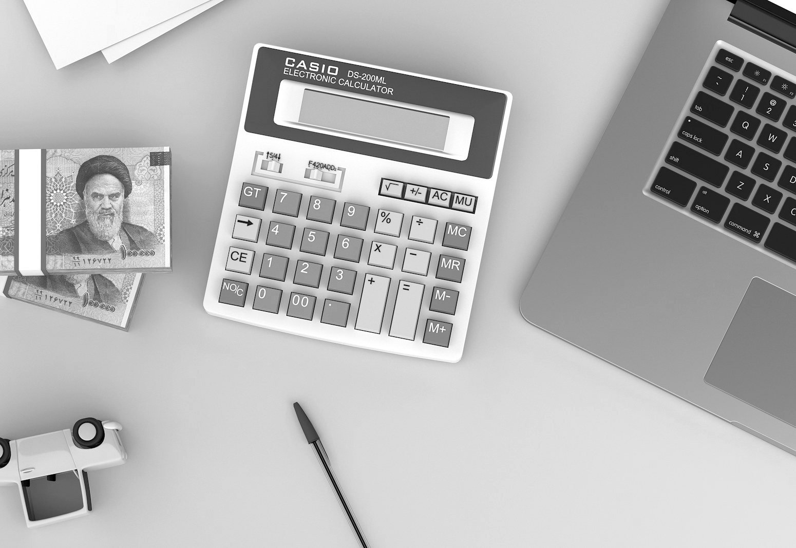 Excise duty in Bangladesh — bank statement and calculator used to check the annual excise deduction
