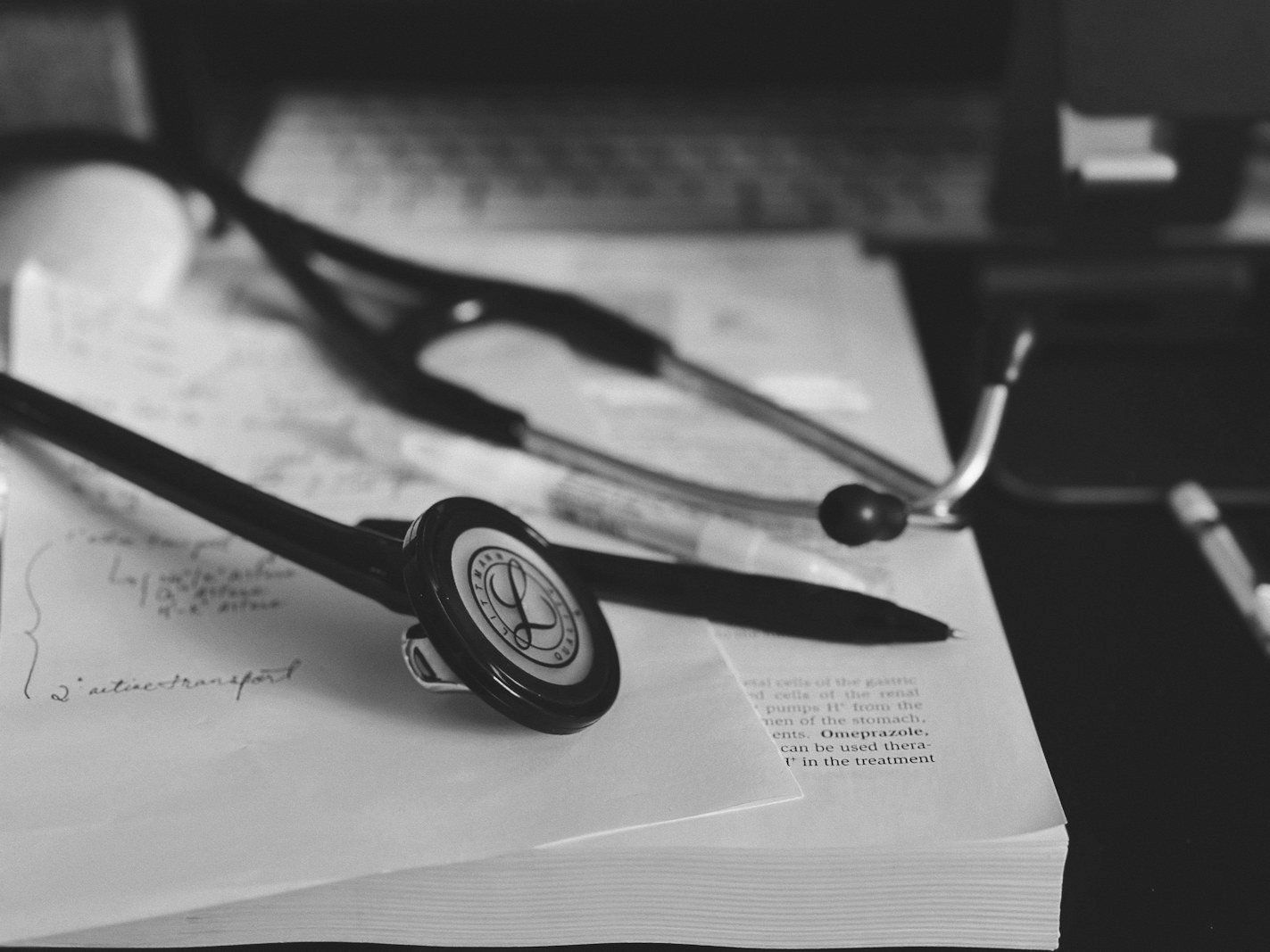 Health data protection in Bangladesh — clinician reviewing an electronic patient record on a tablet