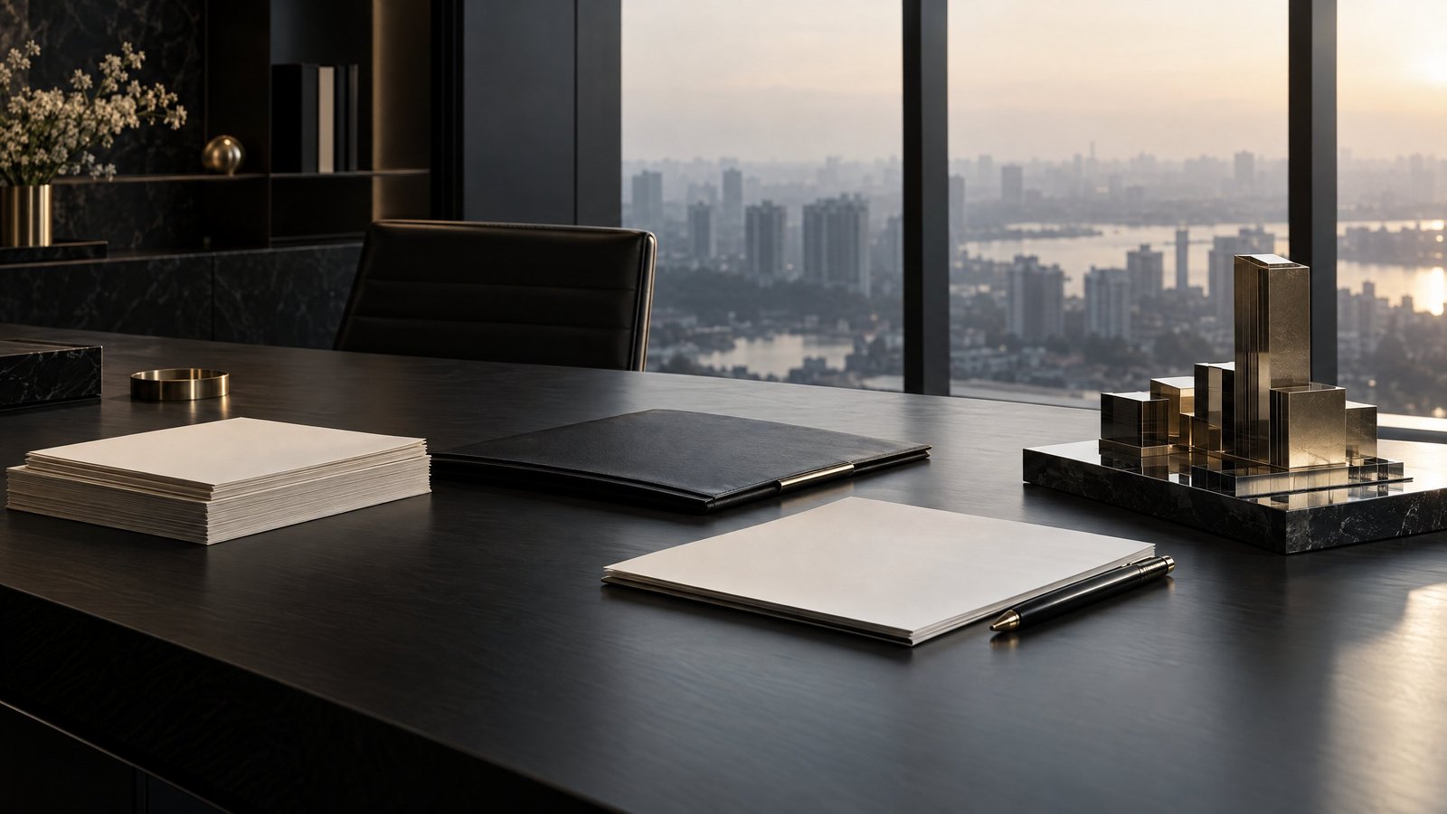 Editorial corporate board pack and investment-planning materials.