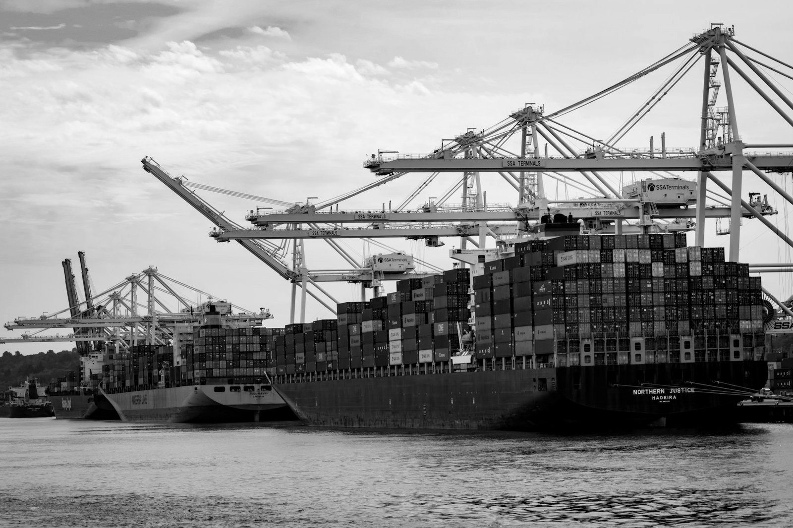 LDC graduation Bangladesh — container ship leaving Chattogram port with export cargo