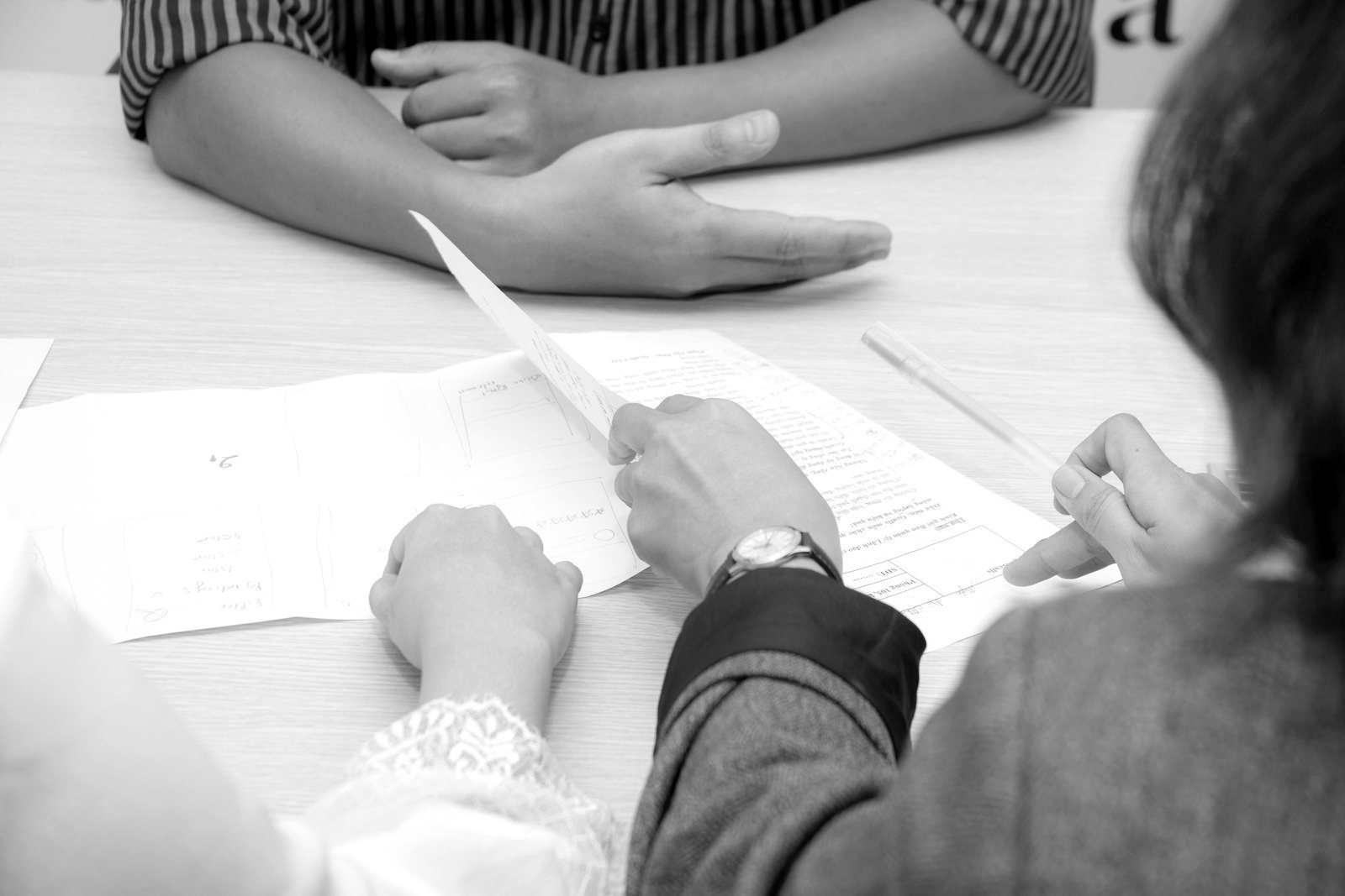 Letter of administration Bangladesh — family members reviewing estate papers with a lawyer