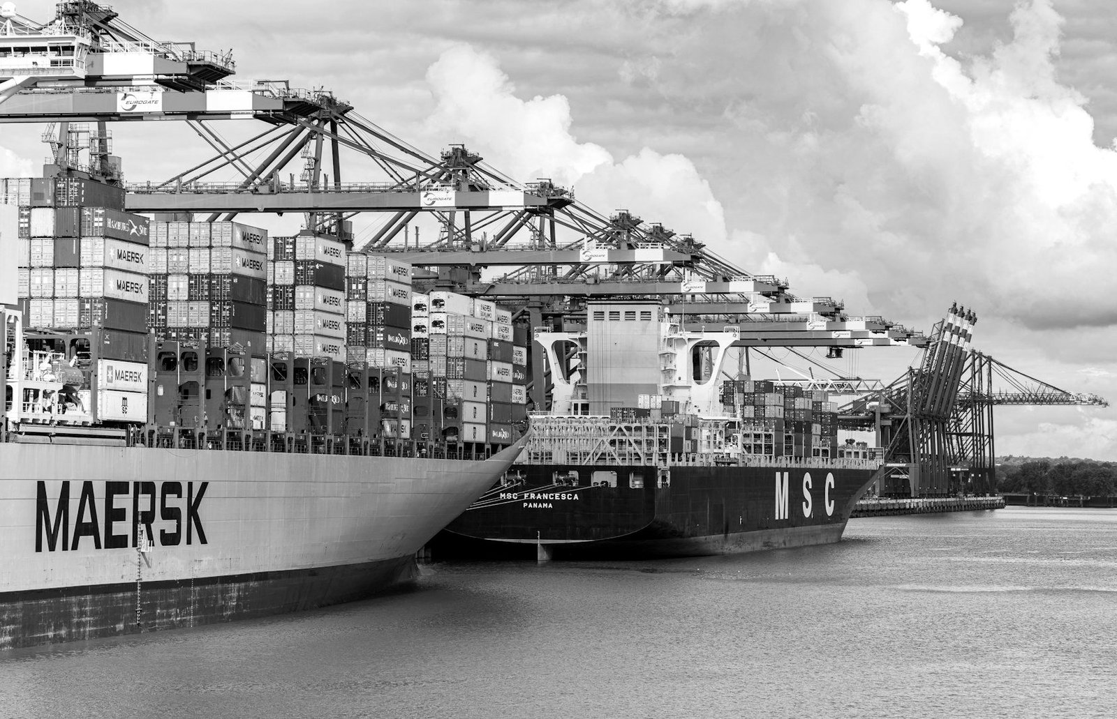 Marine cargo claims in Bangladesh — container ship berthed at a port terminal