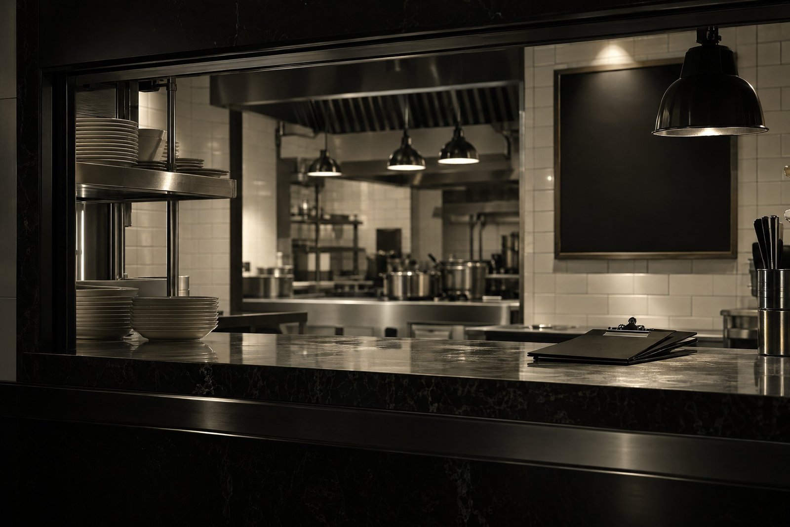 Restaurant business registration Bangladesh in a refined commercial kitchen