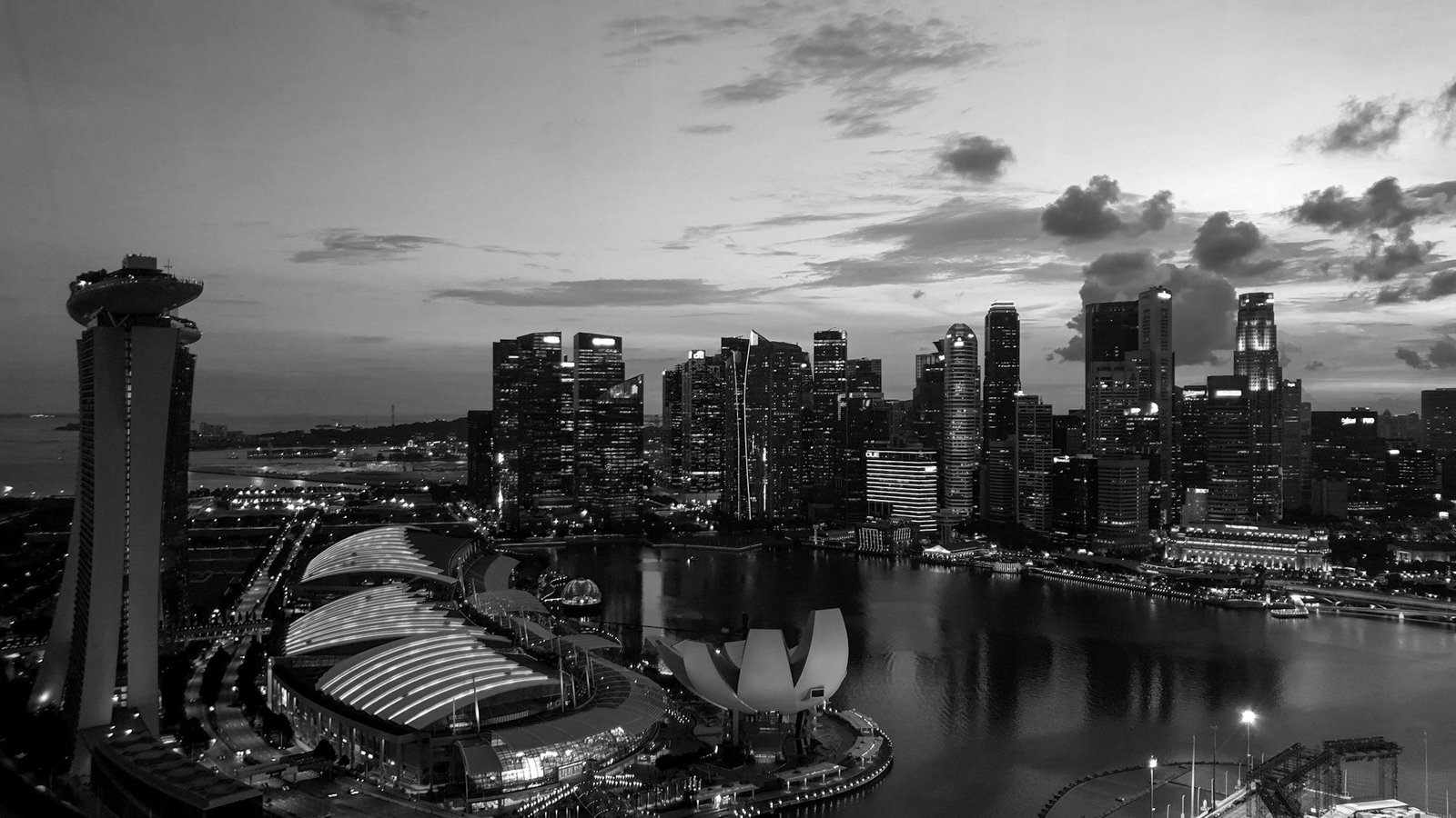 Singapore company from Bangladesh — Singapore's central business district skyline