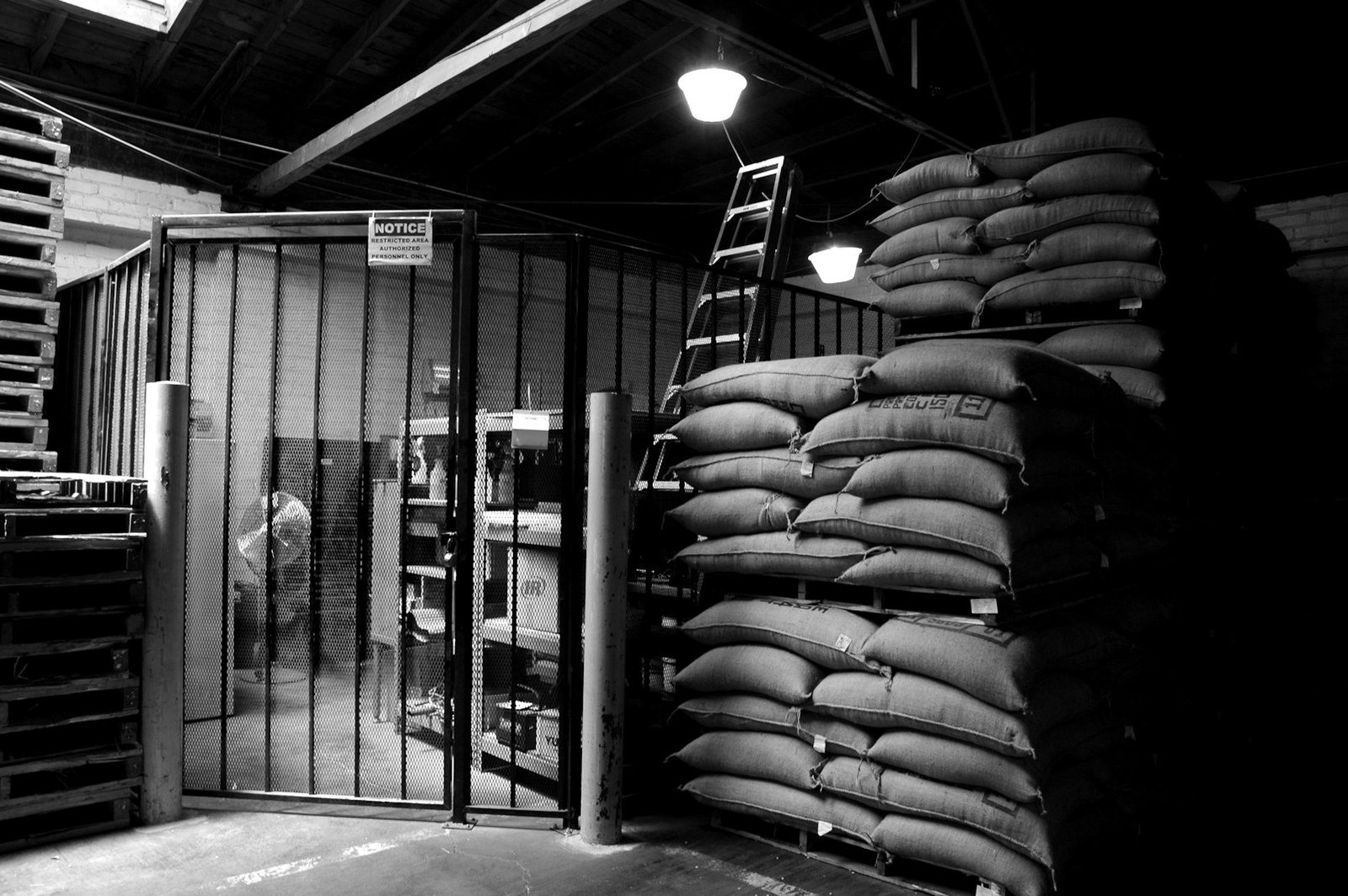 Trade finance Bangladesh — grain stored in sacks in a commodity warehouse