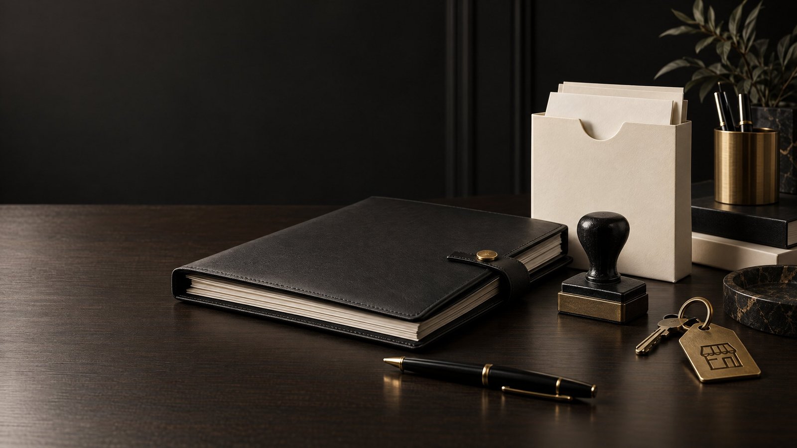 Editorial renewal file, records sleeve and compliance materials.