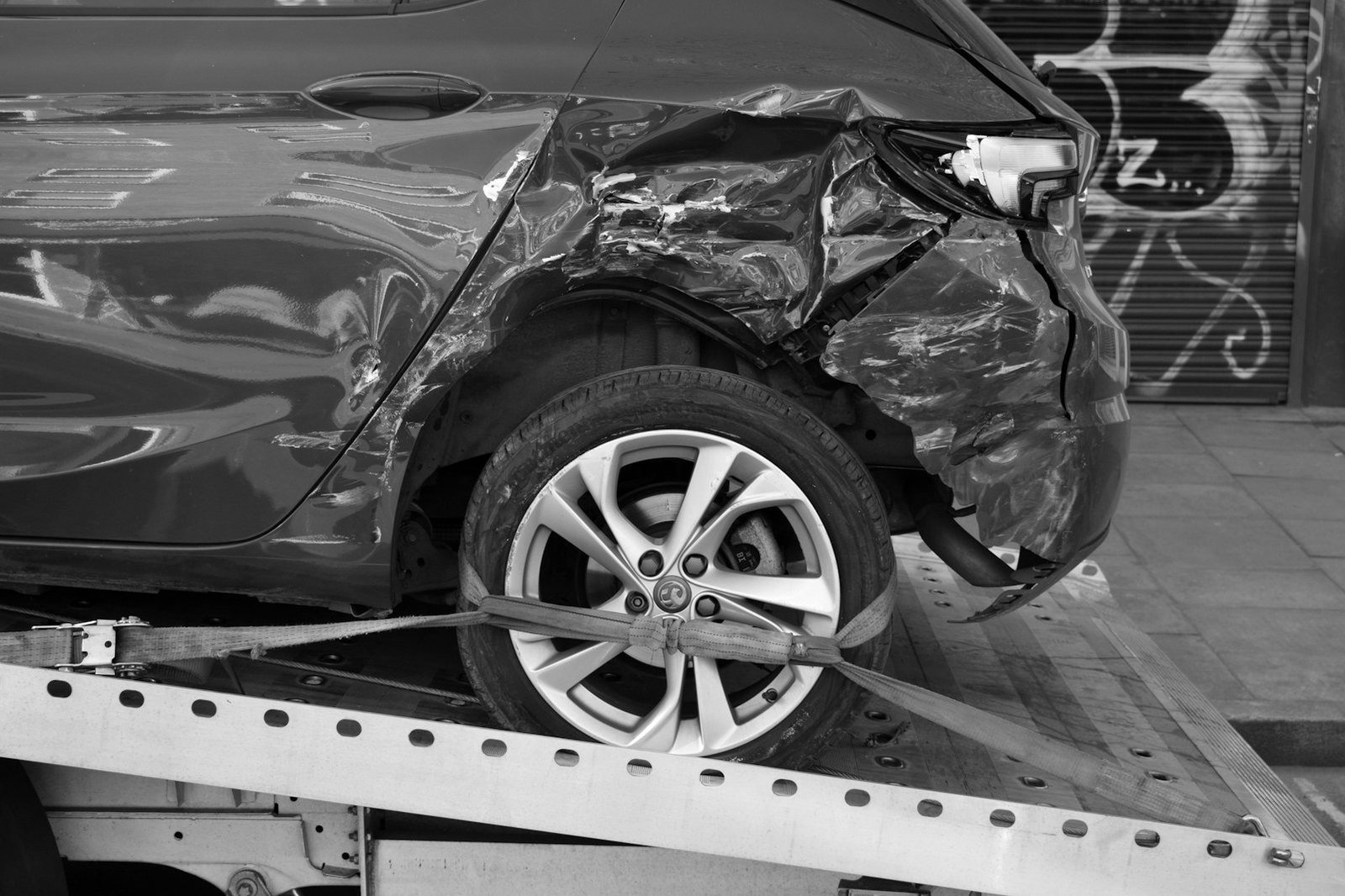 Traffic laws Bangladesh — road accident scene with emergency response