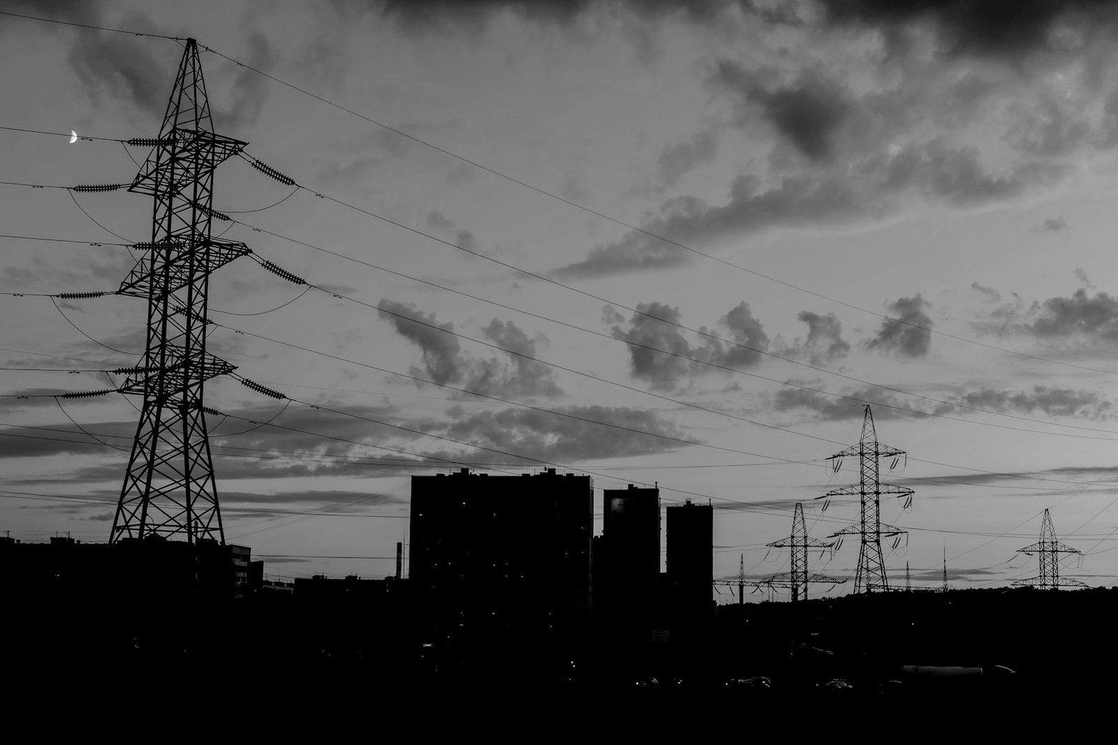 Utility disconnection writ — electricity distribution lines and transformer in Dhaka